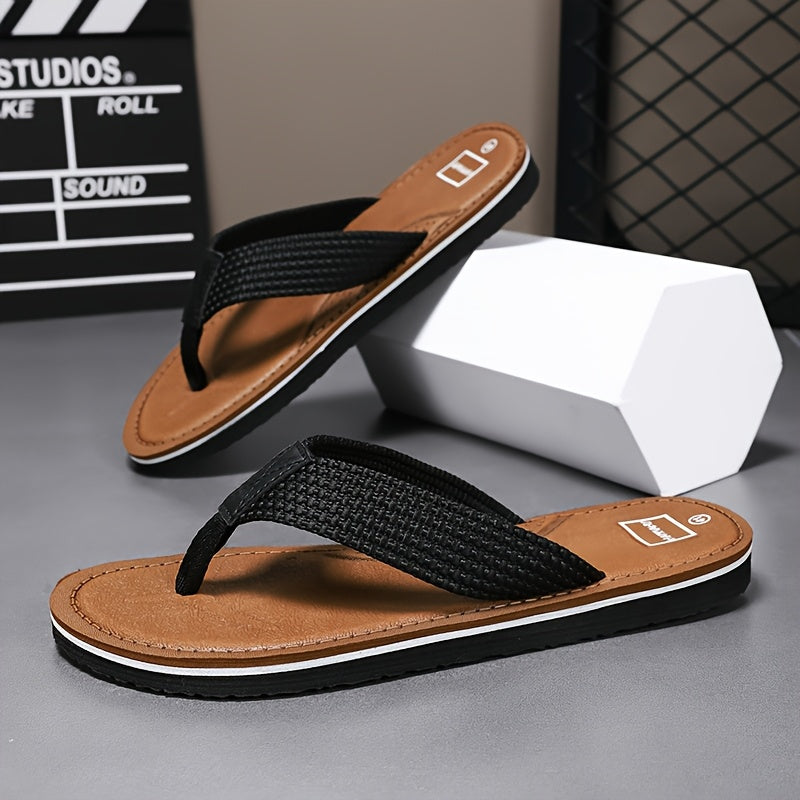 Men's Casual Flip-Flops Soft Sole Anti-Slip Summer Sandals