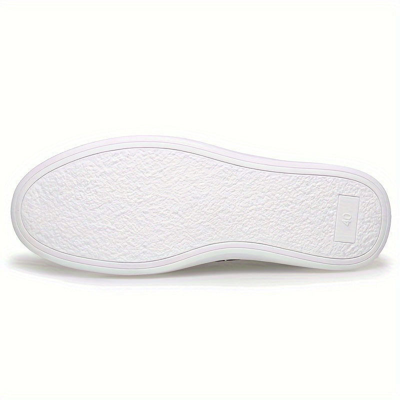 Men's Large Size Casual Slip-On Shoes with Anti-Slip Rubber Sole