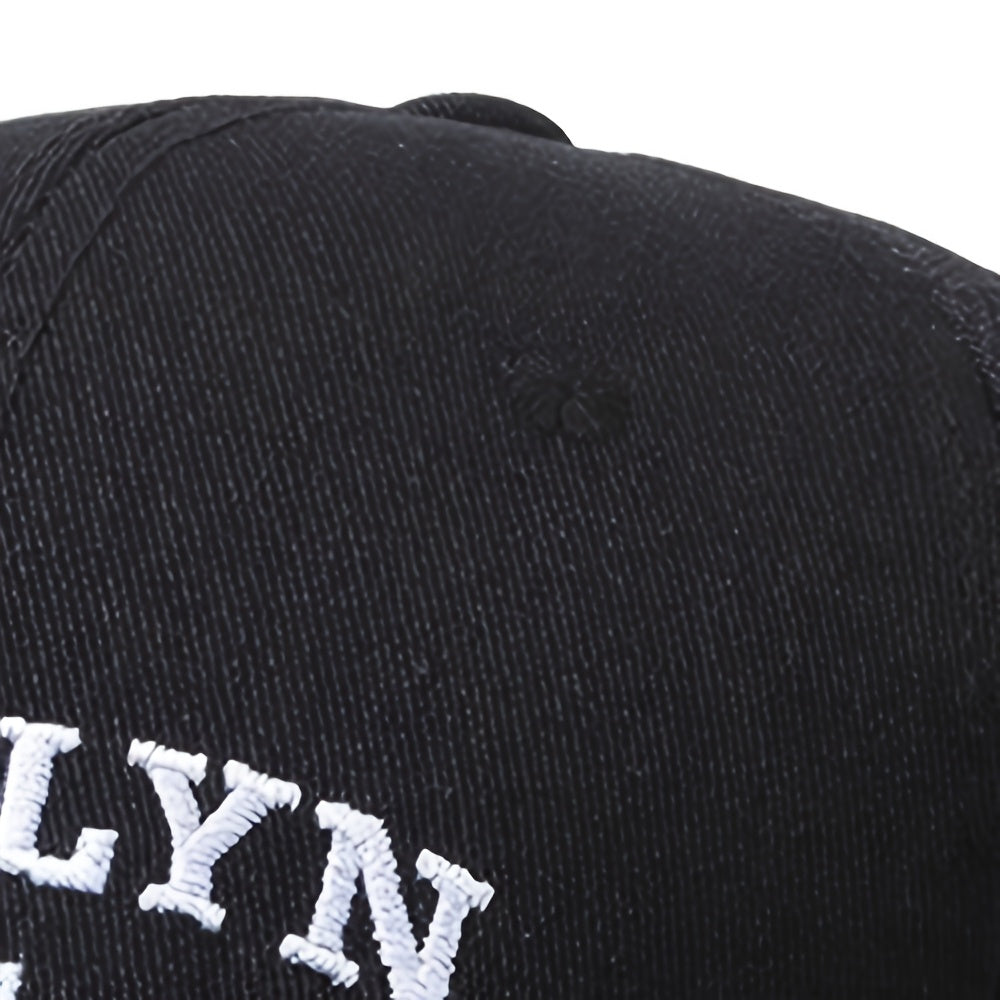 Embroidered BROOKLYN Baseball Caps - Adjustable Unisex 2-Pack