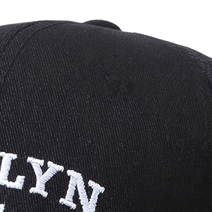 Embroidered BROOKLYN Baseball Caps - Adjustable Unisex 2-Pack