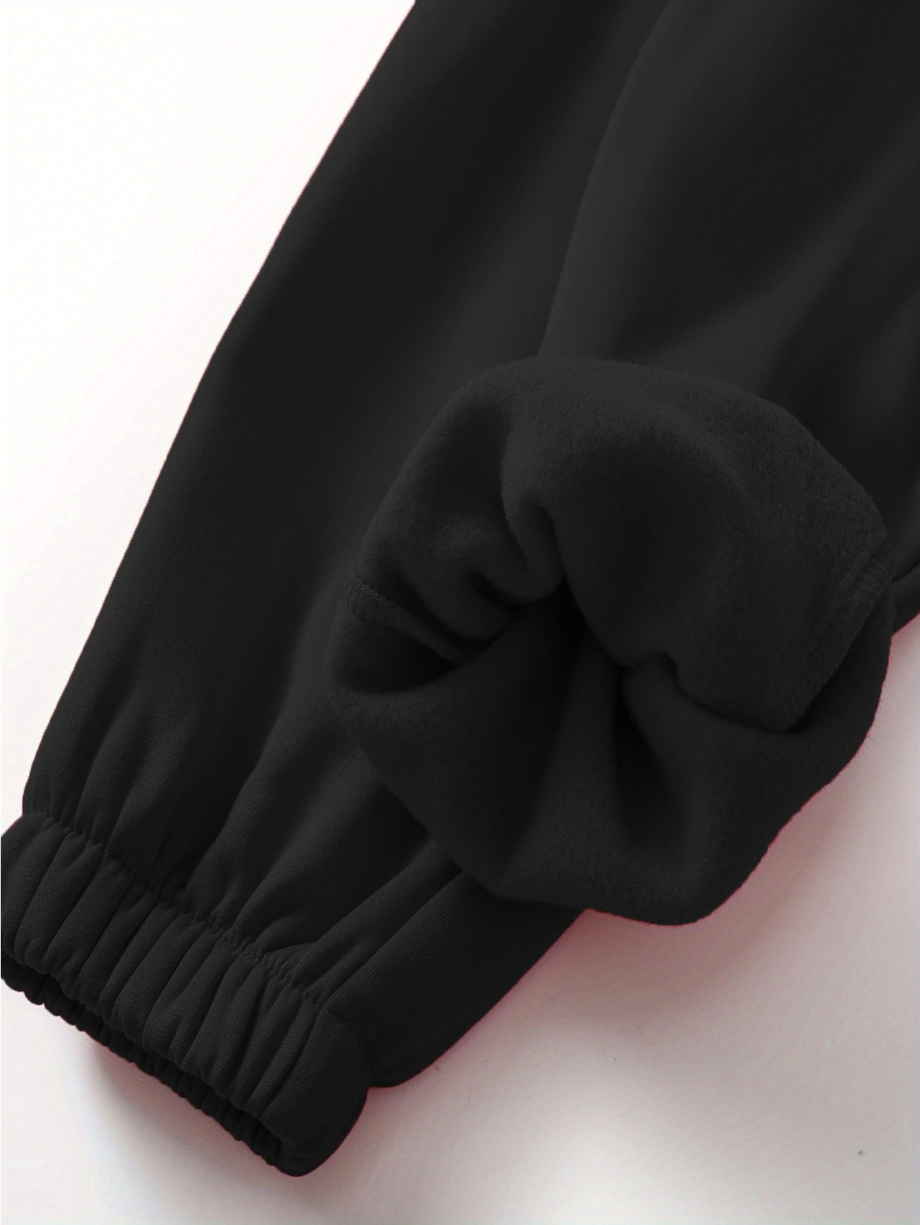 Women'S Cozy Fleece Hoodie & Sweatpants Set - "It'S the Most Wonderful Time of the Year" with Gingerbread House & Christmas Tree Design, Warm Long Sleeve Pullover with Drawstring Waist, Perfect for Fall/Winter, Christmas Paja