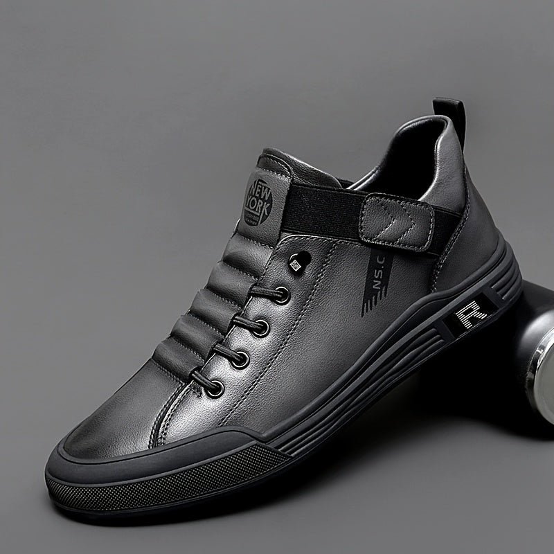 Men'S Shoes New Fashion Trendy Men Must-Have Versatile Casual Business Shoes Lace-Up Soft Sole Soft Surface Slip-On Loafers Driving Shoes Men'S Travel Shoes - ayq