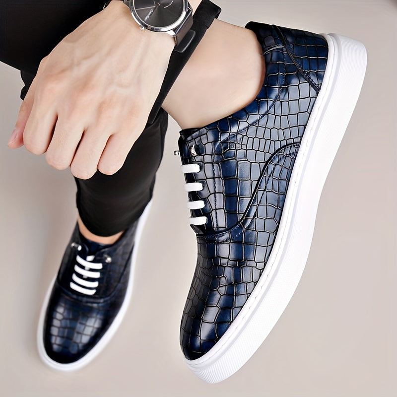 Men's Large Size Casual Slip-On Shoes with Anti-Slip Rubber Sole