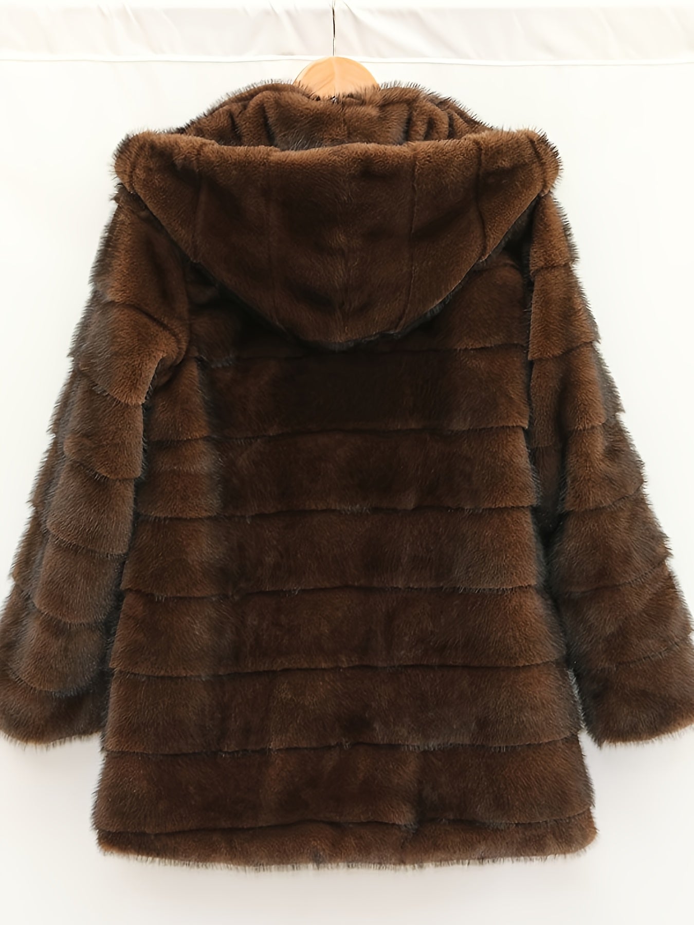 Կանացի էլեգանտ շքեղ ձմեռային վերարկու - երկար պաշտոնական և առօրյա վերարկու, չձգվող ցուրտ եղանակի բաճկոն՝ երեկույթների, գրասենյակի, առօրյայի համար - Կանացի էլեգանտ վերարկու, երեկույթի հագուստ, բարդ դիզայն, փափուկ հյուսվածք, ոճային ձմեռային վերարկու