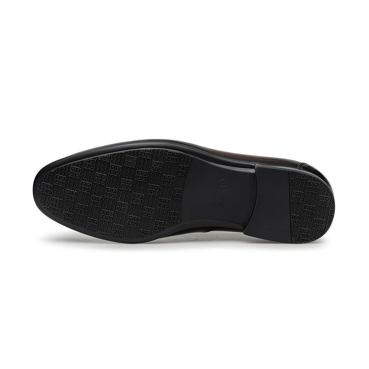 Men's Lightweight Leather Derby Shoes Slip-On Formal Business