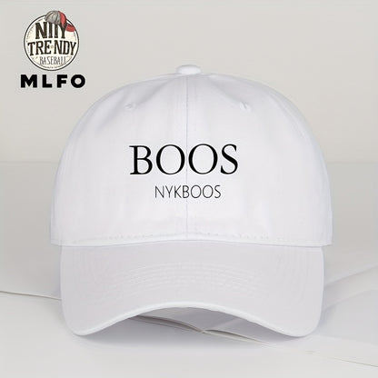 MLFO ամենօրյա «BOOS NYKBOOS» բեյսբոլի գլխարկ, թեթև պոլիեսթերից, կարգավորվող չափսերով, կոր եզրով, ձեռքով լվացվող, 5 գույն, Շնորհակալության օրվա և Հայրերի օրվա նախշերով