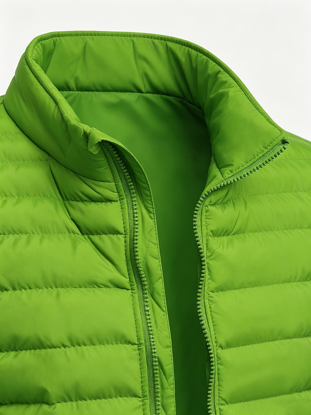 Men's Slim Fit Lightweight Stand Collar Windproof Jacket