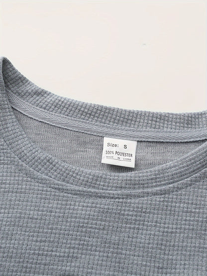 Men's Solid T-shirt With Chest Pocket, Casual Short Sleeve Crew Neck Tee, Men's Clothing For Summer Outdoor