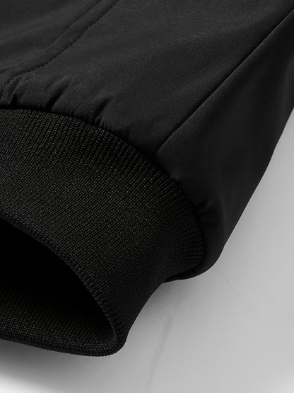 Men's Casual Winter Padded Coat with Stand Collar
