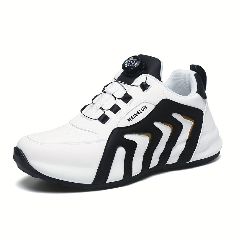Men's Casual Lightweight Athletic Shoes with Rotary Design