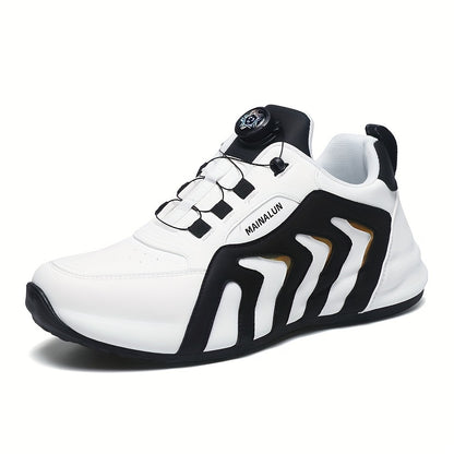 Men's Casual Lightweight Athletic Shoes with Rotary Design