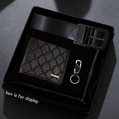 Men's Belt Set, Simple Novelty Stylish Classic Belt Combo, Premium Daily Wear Set, Ideal Gift for Business / Anniversaries / Valentine's Day / Christmas and Other Holidays