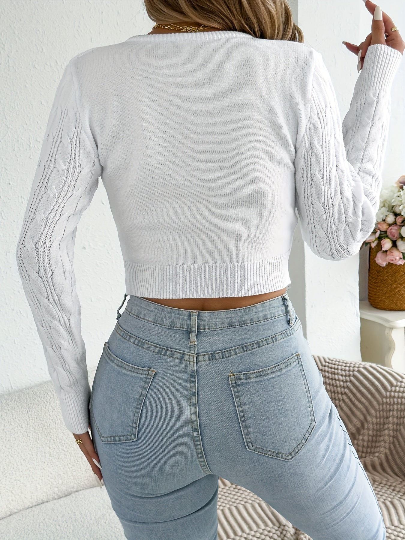 Women'S Slim Fit Long Sleeve Zipper Sweater - Burgundy Solid Color Casual Pullover with Half-Zip Front, Stretchy Fabric, Regular Fit for Fall/Winter, Versatile For Vacation & Casual Attire, Sweater Zipper Front, Winter Clothi