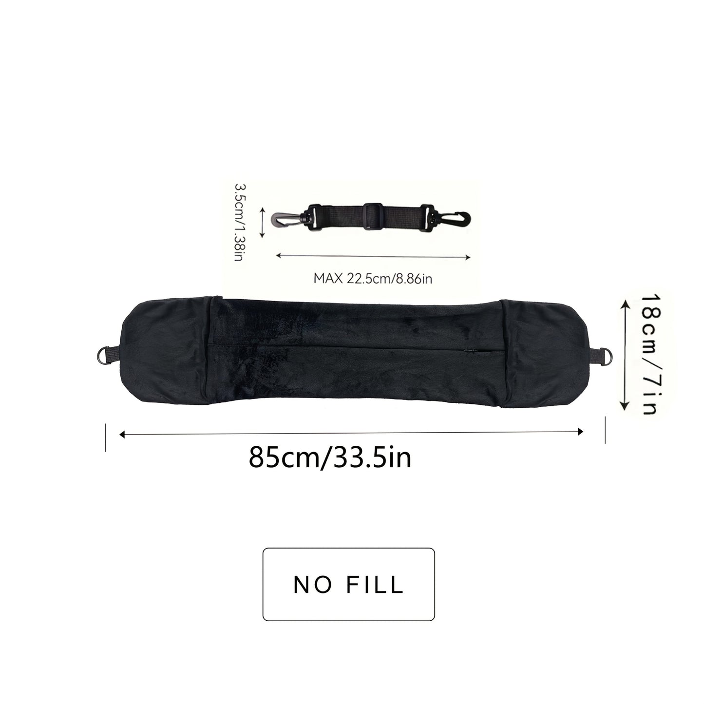 Travel Pillow with Storage Pouch, Adjustable Polyester Neck Support, Comfortable & Lightweight,For Travel Accessories, Travel Essentials,Suitable for Travel And Outings