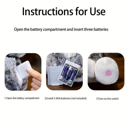 Luminous Husky Plush Toy – A Cheerful Light-Up Stuffed Animal, Perfect for Halloween And Christmas, Ideal Gift for All Ages