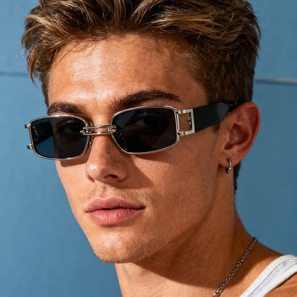Unisex Retro UV400 Sunglasses with Durable Composite Frame