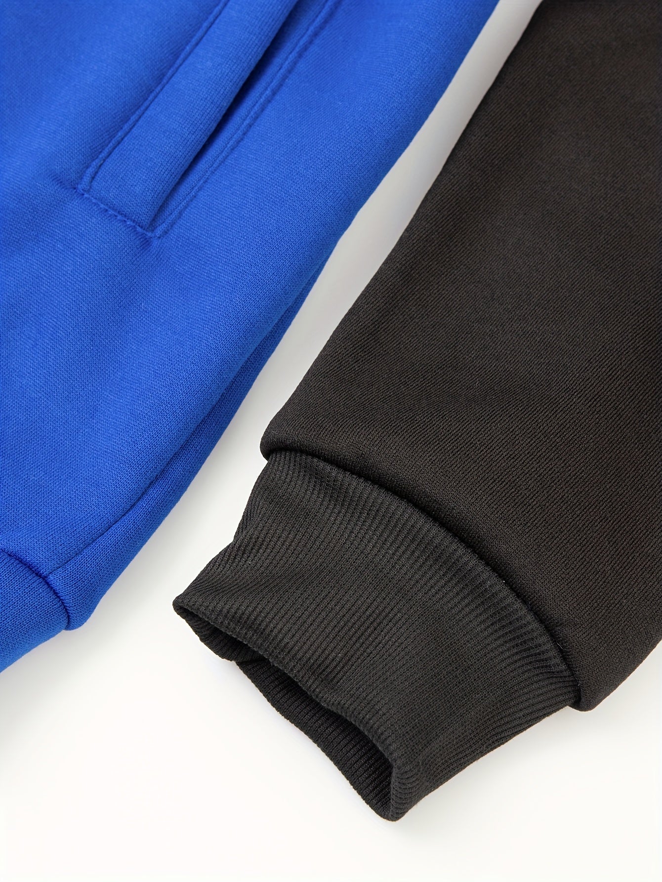 Տղամարդու գունավոր բլոկներով գլխարկով բաճկոն սպորտի և բացօթյա սպորտի համար, նորաձև հանգստի համար