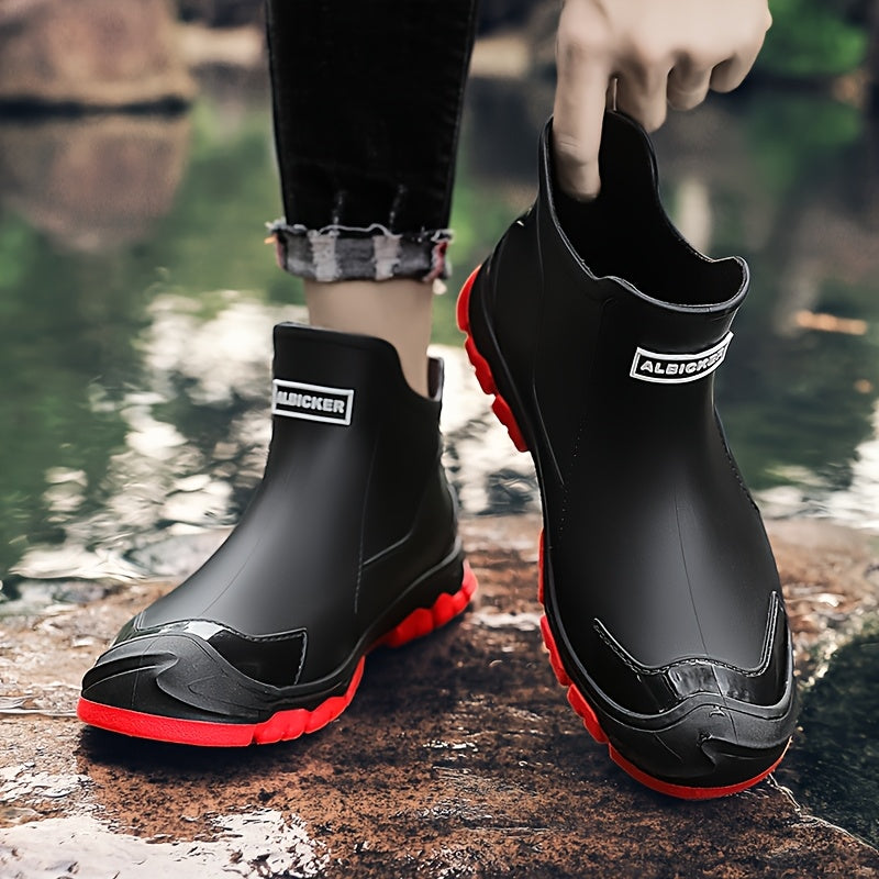 Unisex Waterproof Slip-On Shoes with Durable Non-Slip Sole
