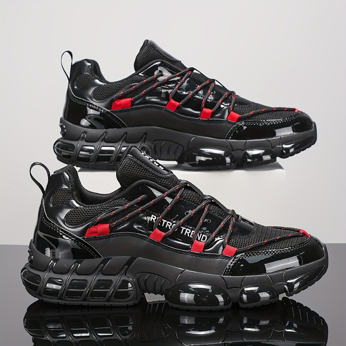 1207 Bestselling Men's Classic Plus-Size Ultra-Light Breathable Outdoor Hiking Cross-Country Training Couple's Casual Versatile Fashionable Comfortable Sports Road Running Shoes, Suitable for All Seasons, Ideal for Daily Wear - ayq