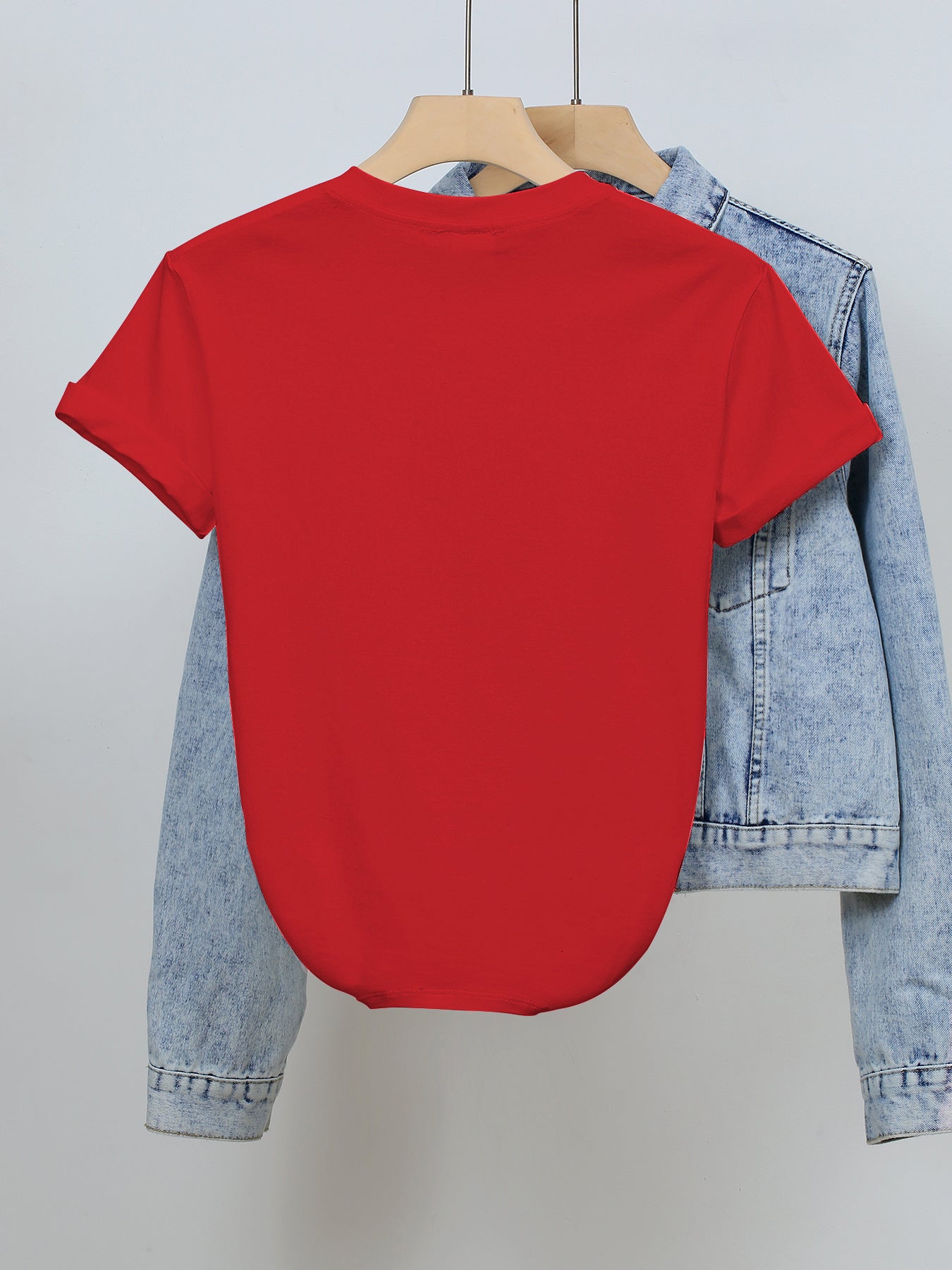 Women's Casual 100% Cotton Short Sleeve Summer T-Shirt