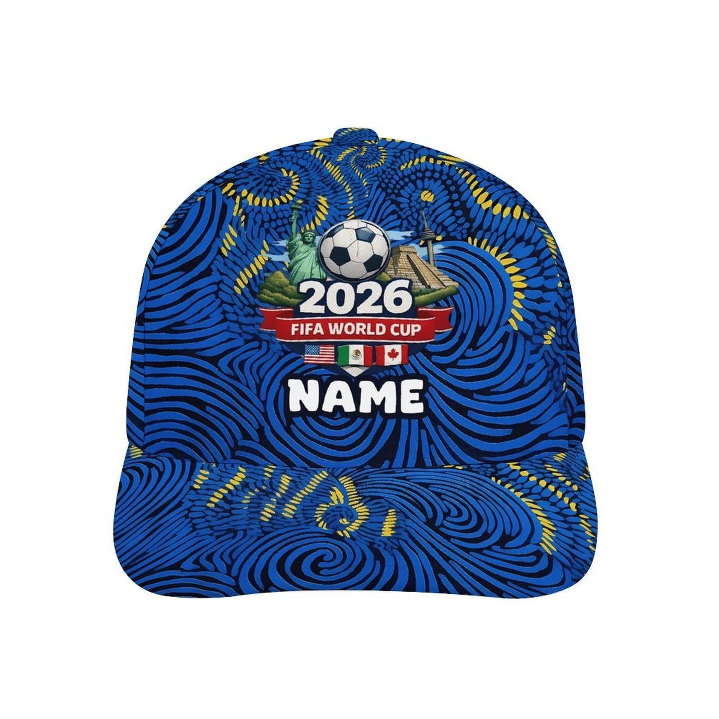 Men's Casual USA-Canada-Mexico Baseball Cap - Lightweight Polyester