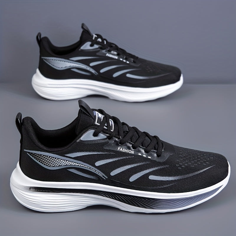 Mesh Men's Running Shoes, Women's Lightweight Breathable Soft Cushioned Outsole for Road and Trail Use, Multifunctional Non-Slip Shoes Suitable for Marathon, Off-Road Cycling, Gym Aerobics, Hiking, Mountaineering, and Daily W - ayq