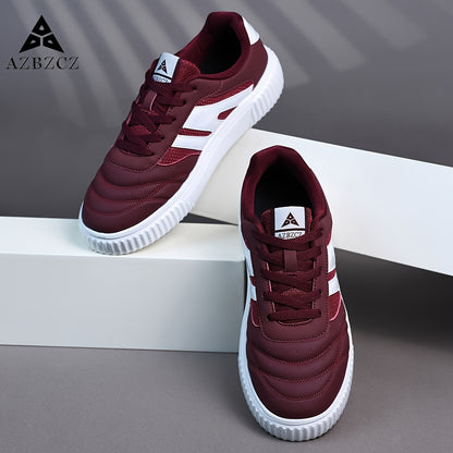 Men's Low-Top Athletic Sneakers Casual Lace-Up Shoes