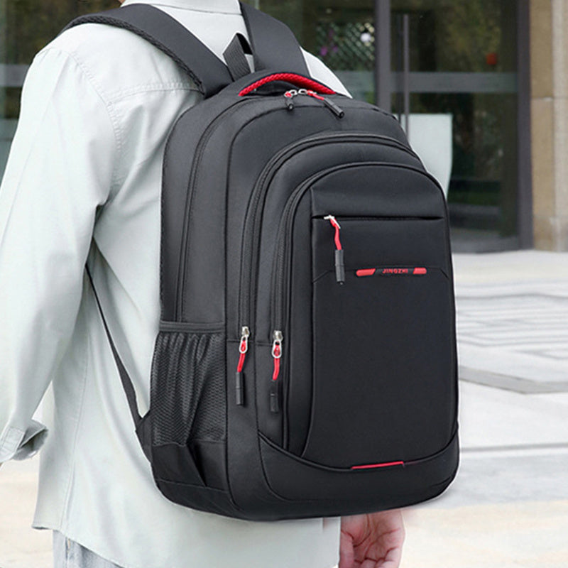 Leisure Backpack - Spring/Summer Universal, Autumn/Winter Simple Backpack, Thoughtful Gift Recommendation, Comfortable Carrying, Lightweight and Effortless, Suitable for Commuting and Various Life Scenarios [Zipper Direction - ayq