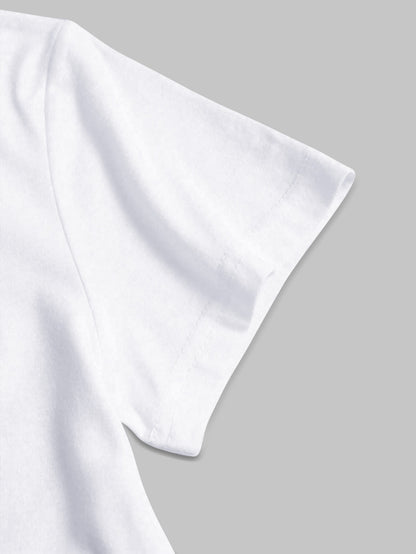 Women’s Cotton V-Neck Short Sleeve Casual T-Shirt