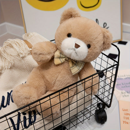 30սմ/11.81դյույմ փափուկ արջուկ՝ ժապավենով - // Կավայի, գրկախառնվող արջուկ Սուրբ Վալենտինի նվերի համար, ծննդյան նվեր և, դեկոր, հավաքորդական արջուկ և