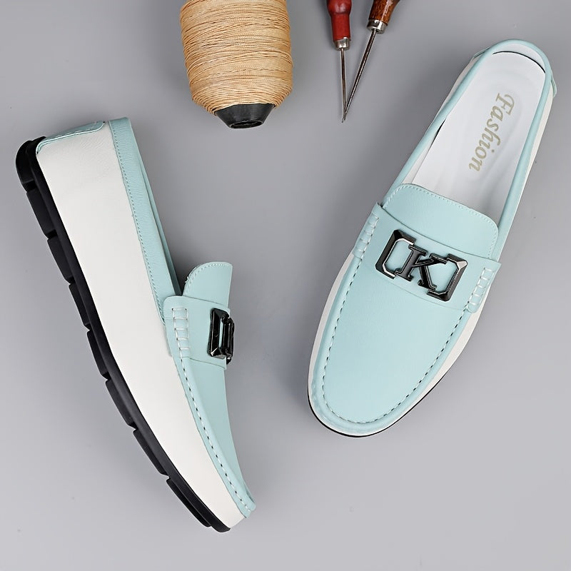Men's Soft Slip-On Casual Shoes - Breathable Non-Slip Sole