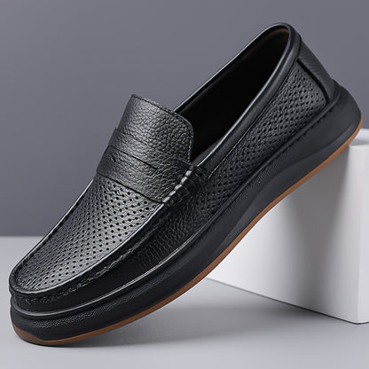 Men's Comfortable Business Casual Loafers with Non-Slip Sole