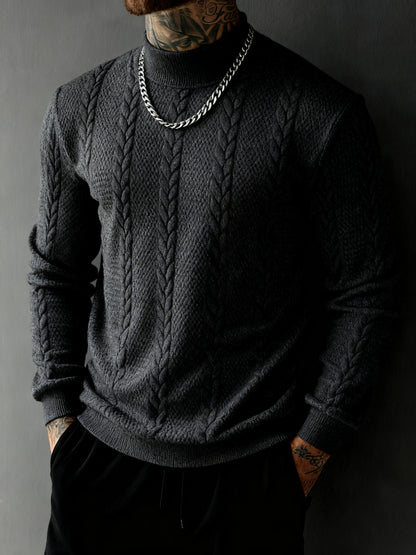 Տղամարդու գարնանային և աշնանային բարձր օձիքով միագույն, հեշտ ամրացվող, կողային կտորից վերնաշապիկ, պատրաստված հարմարավետ և մաշկի համար անվտանգ նյութից, կատարյալ է ինչպես առօրյա զբոսանքների, այնպես էլ աշնանային և ձմեռային սեզոնների ամենօրյա կրելու համար։