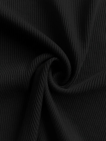 Men'S Fitted Ribbed Short-Sleeve Quick-Dry T-Shirt - Made from Breathable And Spandex Blend, Round Neck, Machine Washable - Suitable for Fitness And Casual Summer Wear, Sports T-Shirt | Round Neck Shirt | High-Elastic Fabric - ayq