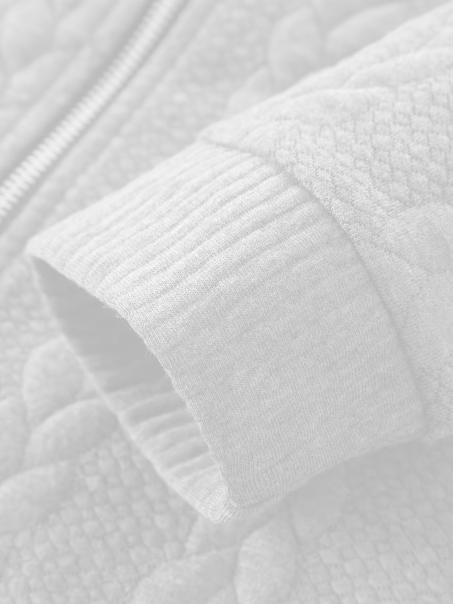 Men'S Light Blue Quilted Zip-Up Jacket - Casual Fall/Winter Outerwear with Stand Collar, Long Sleeves, and Front Pockets, Perfect for Casual Attire, Autumn Winter Apparel | Quilted Texture Jacket | Zippered Jacket