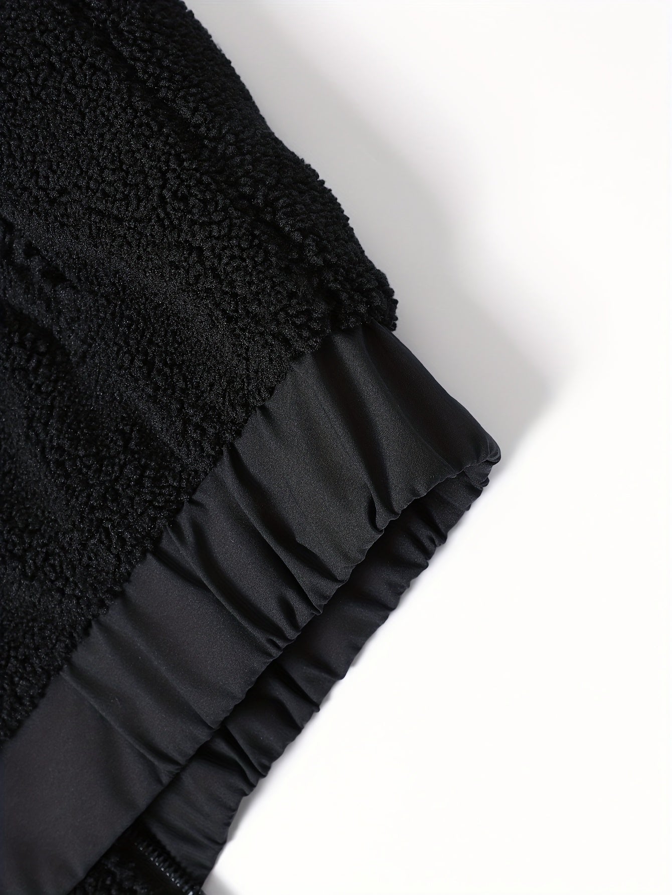 Men'S Heavyweight Fleece Jacket - Thermal Winter Coat with Stand Collar, Zipper Closure, Front Pockets - Brown/ - Cold Weather Outerwear for Everyday & Formal, Winter Jacket, Casual Outerwear, Durable Polyester, Seasonal Fash