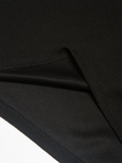 Men's Solid Short Sleeve Zipper Shirt, Casual Male Shirt For Summer Outdoor, Gift For Men - ayq