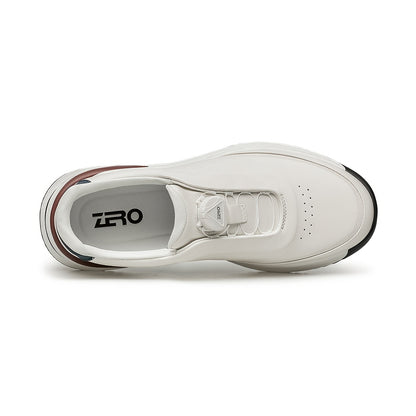 Men's Lightweight Casual Leather Shoes with Cushioning Slip-On