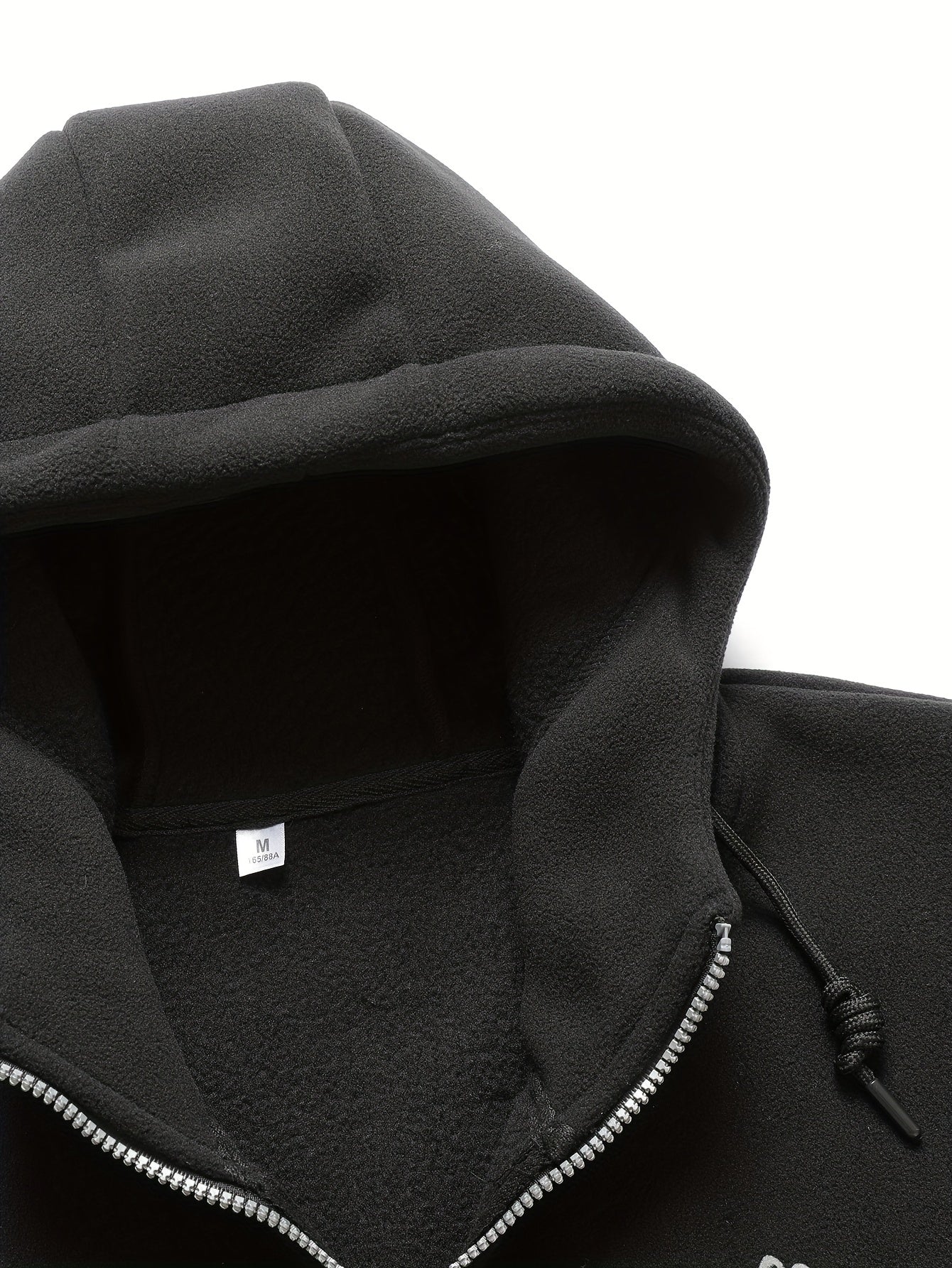 Men's Casual Warm Padded Jacket with Hood, Men's Zip-Up Padded Coat with Pockets for Winter Wear