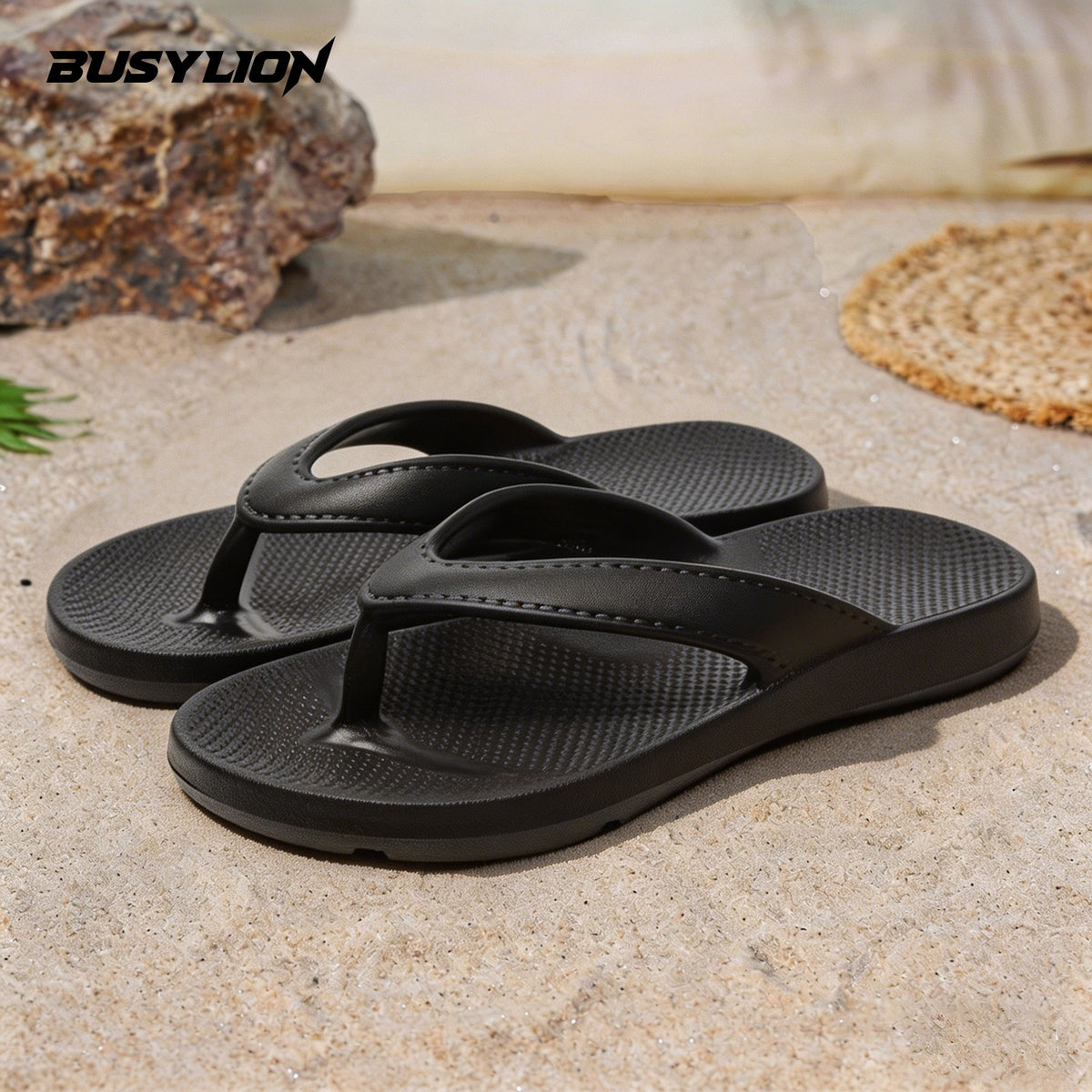Men’s Minimalist EVA Flip-Flops for Casual All-Season Wear
