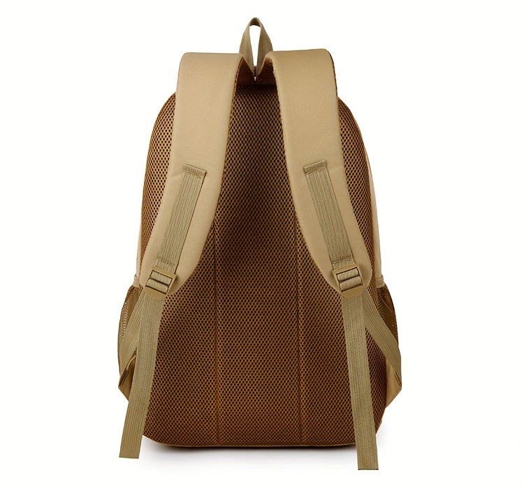 Hiking Backpack, Leisure Backpack, Large-capacity Backpack, Suitable for Both Men and Women, Height 48cm, Length 33cm, Thickness 20cm, Can Hold 17-inch Laptop, Equipped with Adjustable Shoulder Straps, Is Ideal for Daily Outd - ayq