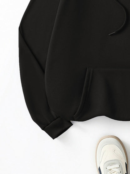 Women's Cozy Winter Hooded Sweater - Cute Deer & Reindeer Print with Hearts & Bows, Soft Warm Pullover, Machine Washable Casual Christmas Sweater for Holiday Parties & Casual Attire (Brown/White/Black) - Festive Deer Design,