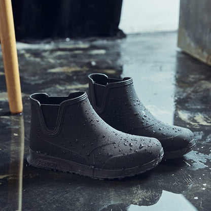 Universal Casual Slip-On EVA Rain Boots for Couples