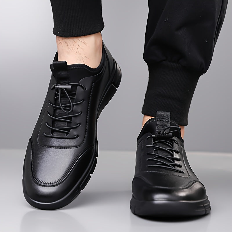 Men'S Stylish Business Casual Shoes with Lightweight, Soft Soles, Shock Absorption, And Comfortable, Non-Slip Design - ayq