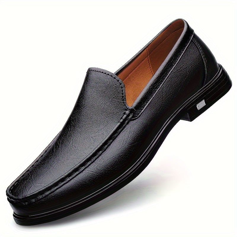 Men's Casual Slip-On Microfiber Loafers for Spring and Fall