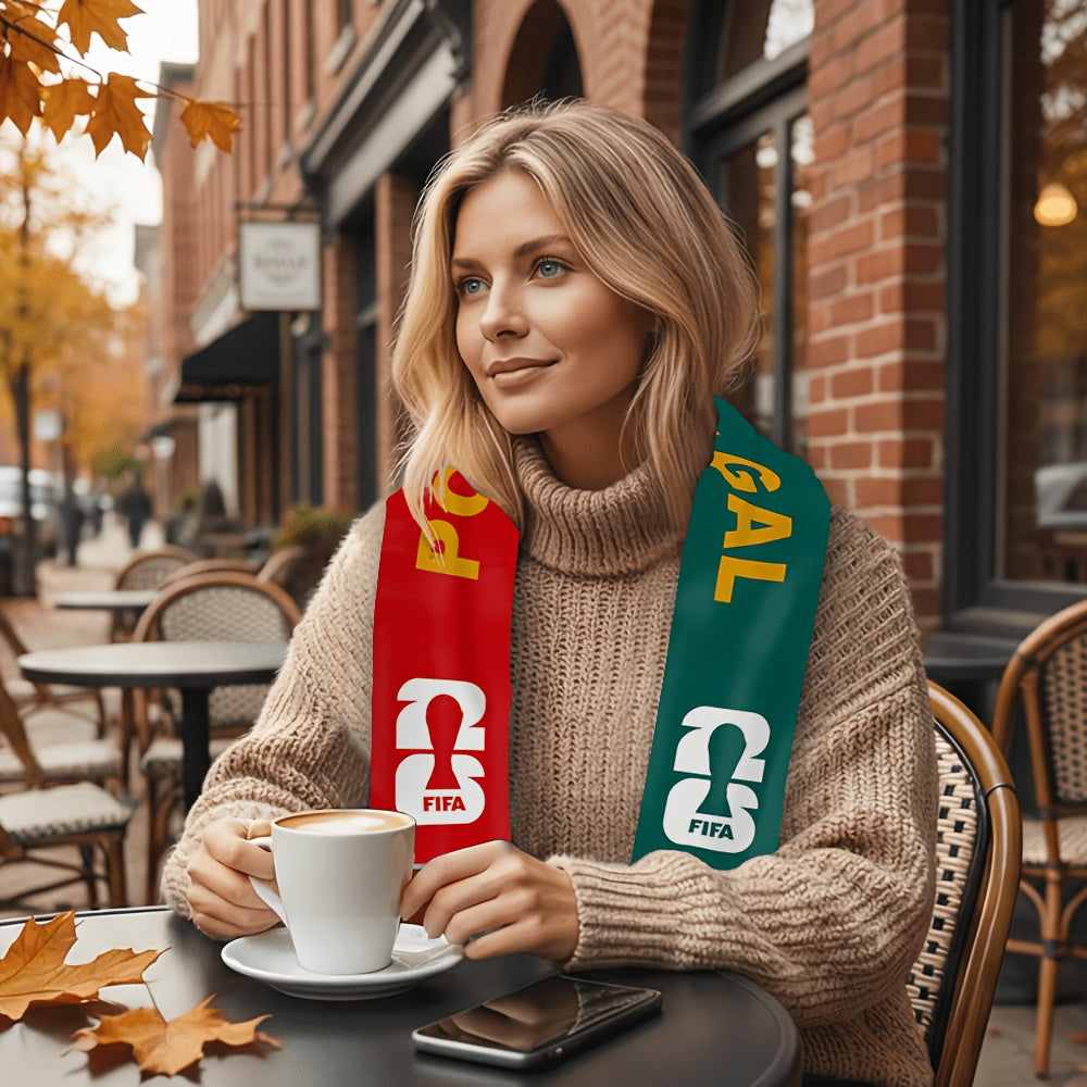 2026 FIFA World Cup US-Canada-Mexico Support Scarf