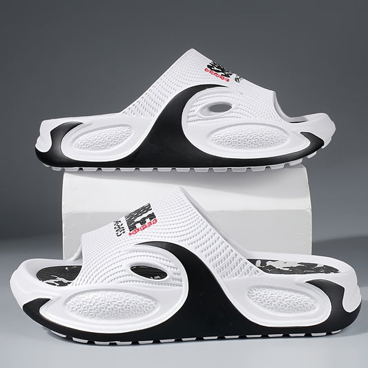 Men's Casual Slip-On EVA Indoor Slippers for Summer Comfort