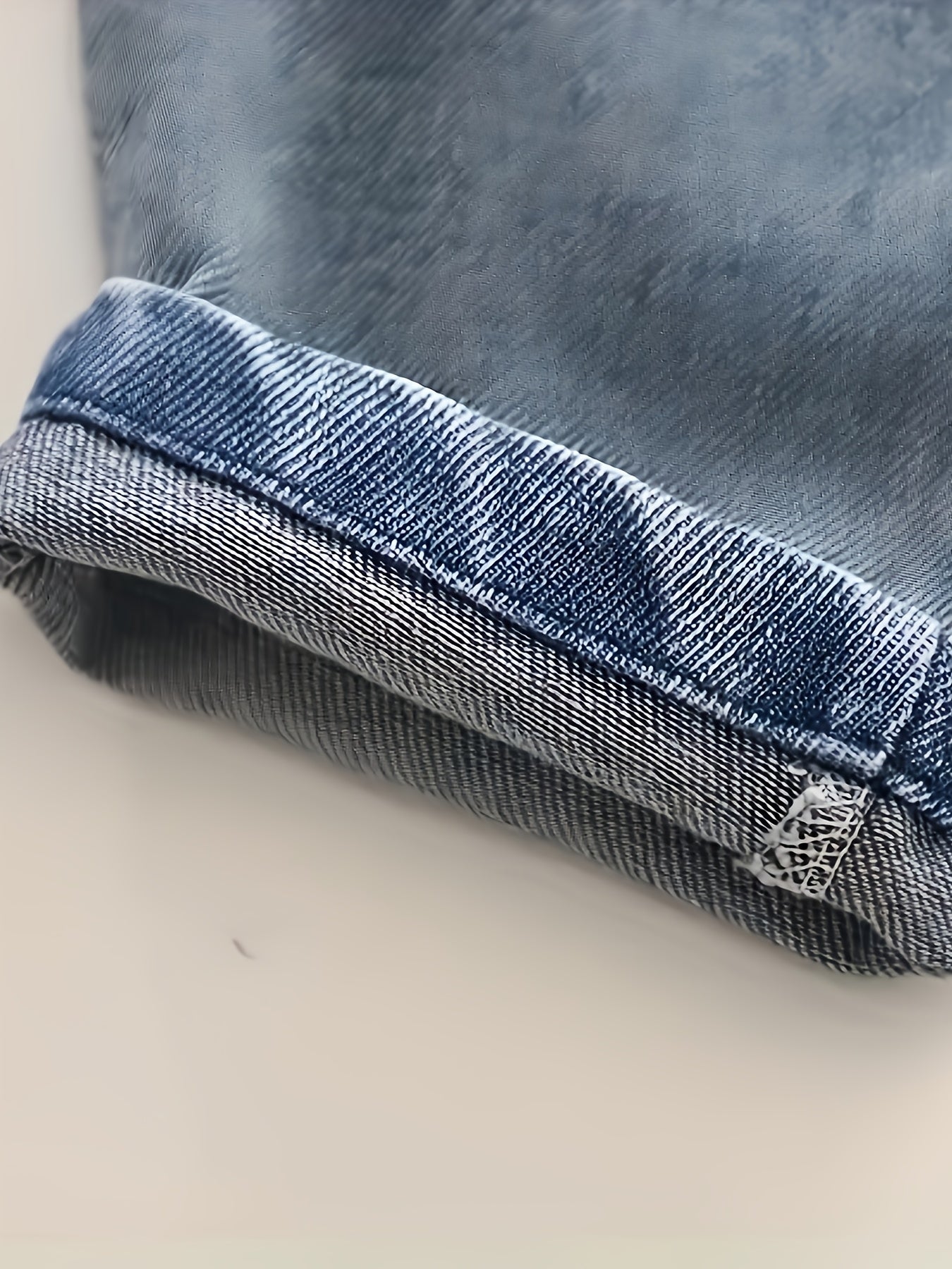 Boys' Casual Cotton Blend Sweatshirt & Denim Pants Set for Spring/Fall