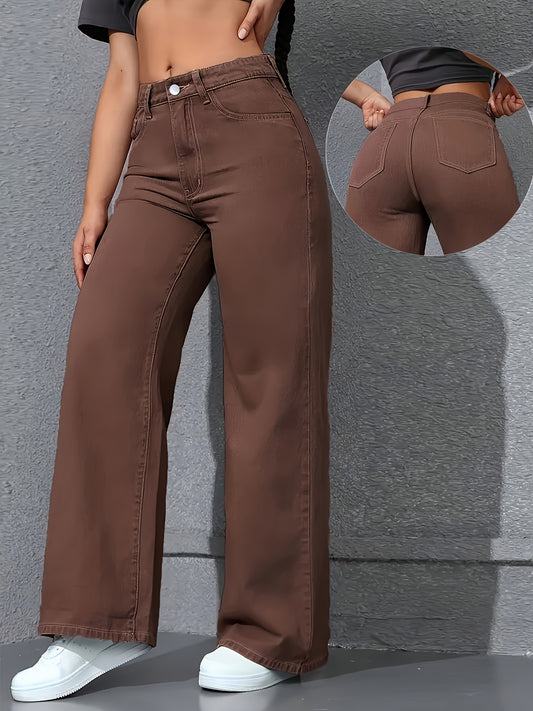 Women'S Straight-Leg Casual Trousers