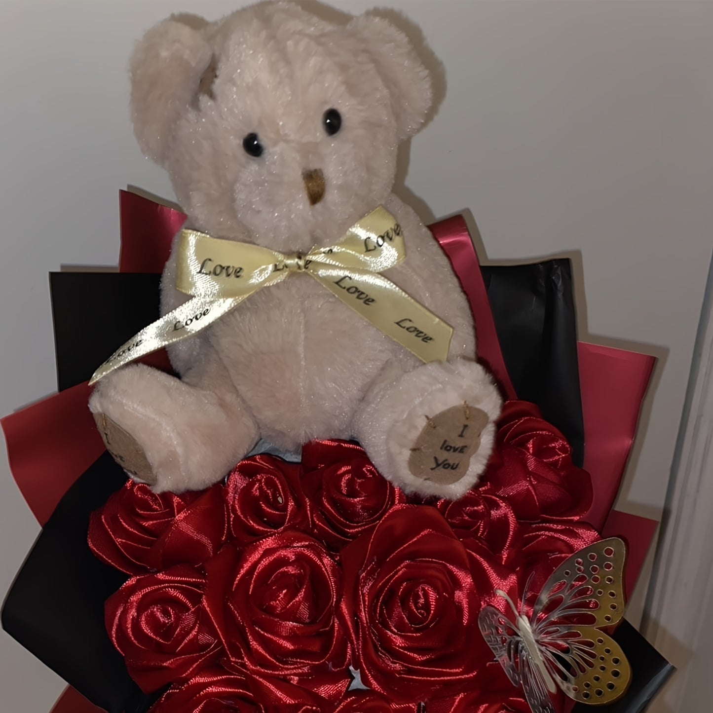 16Cm/6.29In Adorable Kawaii Teddy Bear Plush Toy - Gentle Stuffed Animal, Ideal for Christmas, Thanksgiving, Valentine'S Day, Birthdays, And Easter Presents